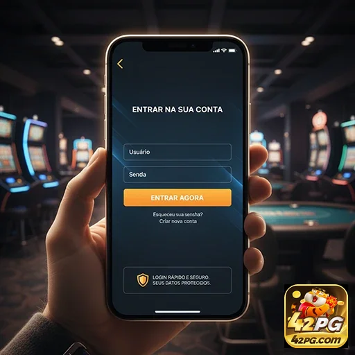 Ilustração de Cadastre-se na 42pg e tenha acesso a serviços VIP