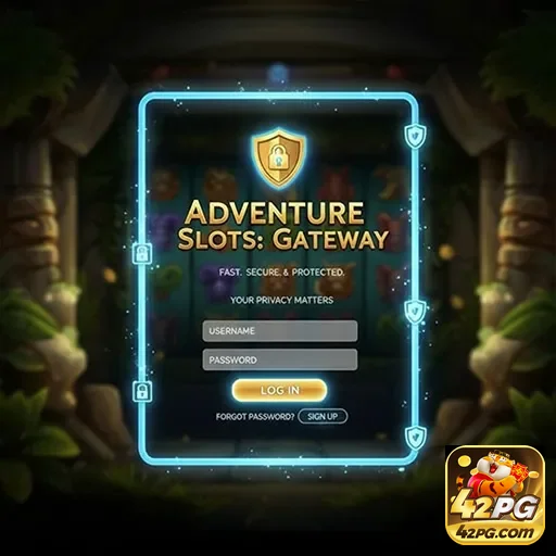 Ilustração de Acesse com segurança o 42pg e descubra ótimas opções