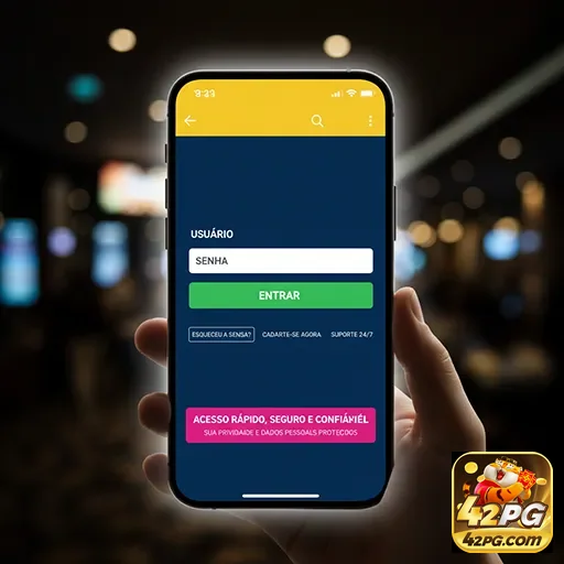 Ilustração de Explore servicos VIP na 42pg com Segurança e Agilidade